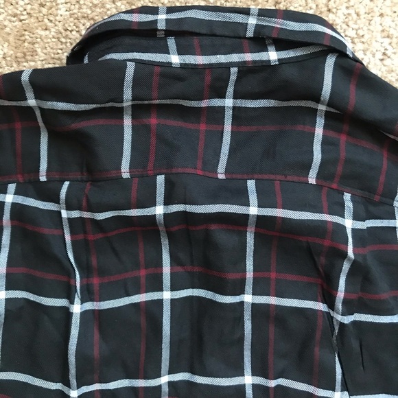 BRAND NEW Loft Plaid Button Down Top - NWT - Picture 4 of 7